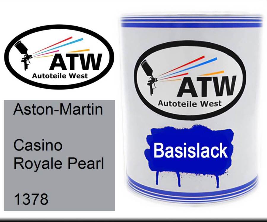 Aston-Martin, Casino Royale Pearl, 1378: 1L Lackdose, von ATW Autoteile West.